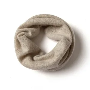 100% Cashmere Infinity Scarf Cashmere Neck Gaiter Seamless Loop Scarf