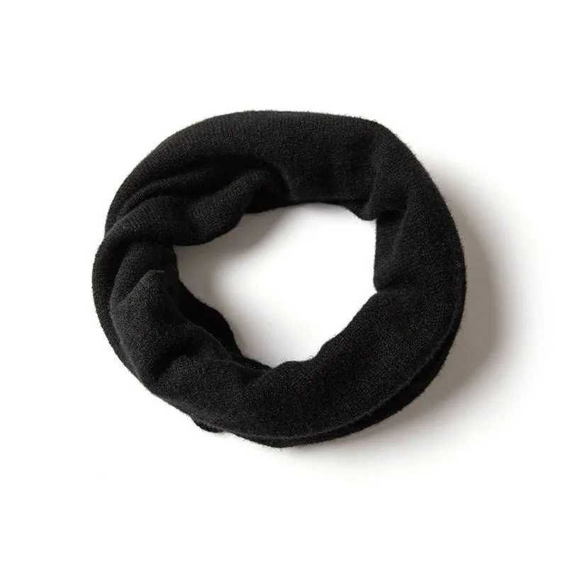 100% Cashmere Infinity Scarf Cashmere Neck Gaiter Seamless Loop Scarf