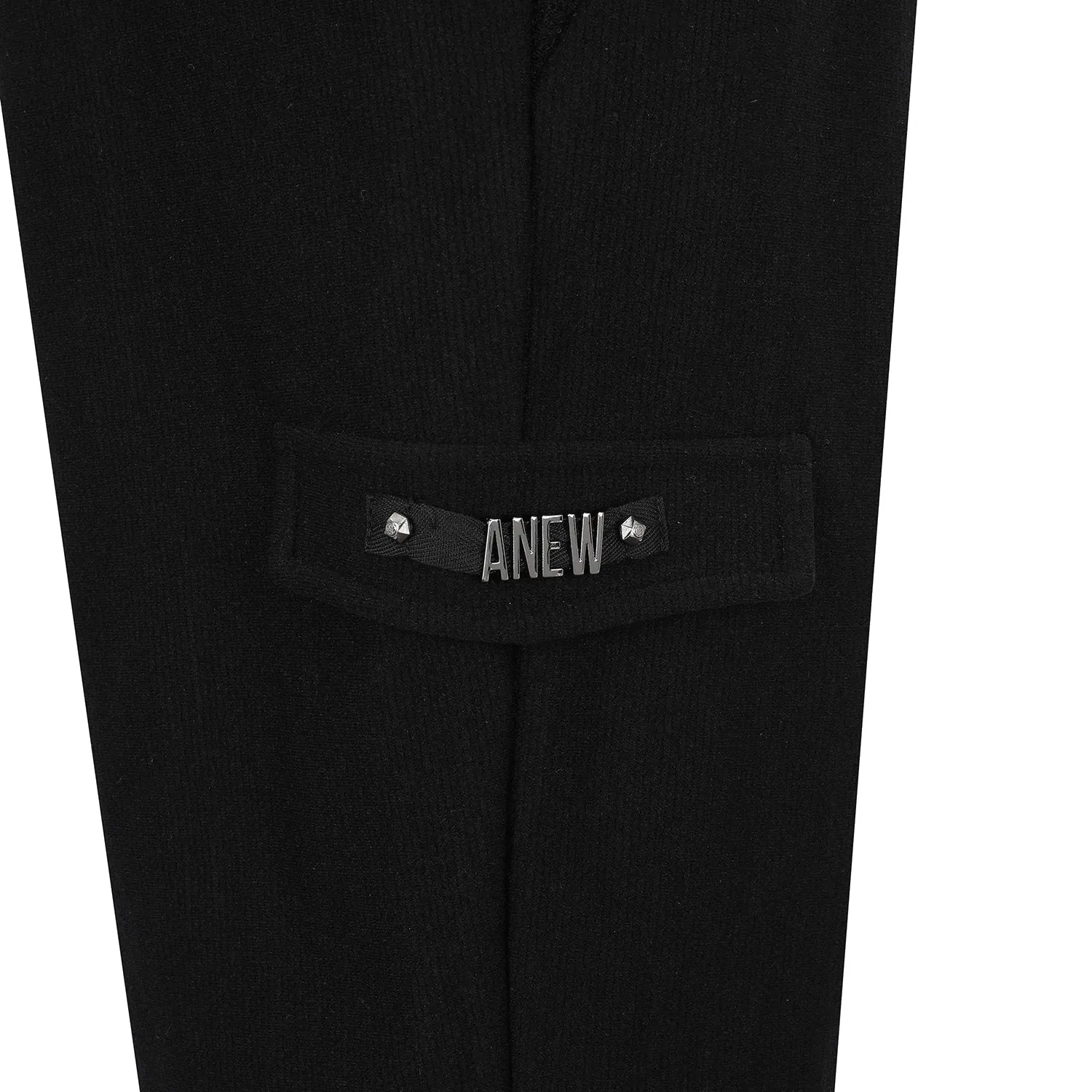 ANEW Golf Women Fleece Mix Set UP Jogger L/PT - Black