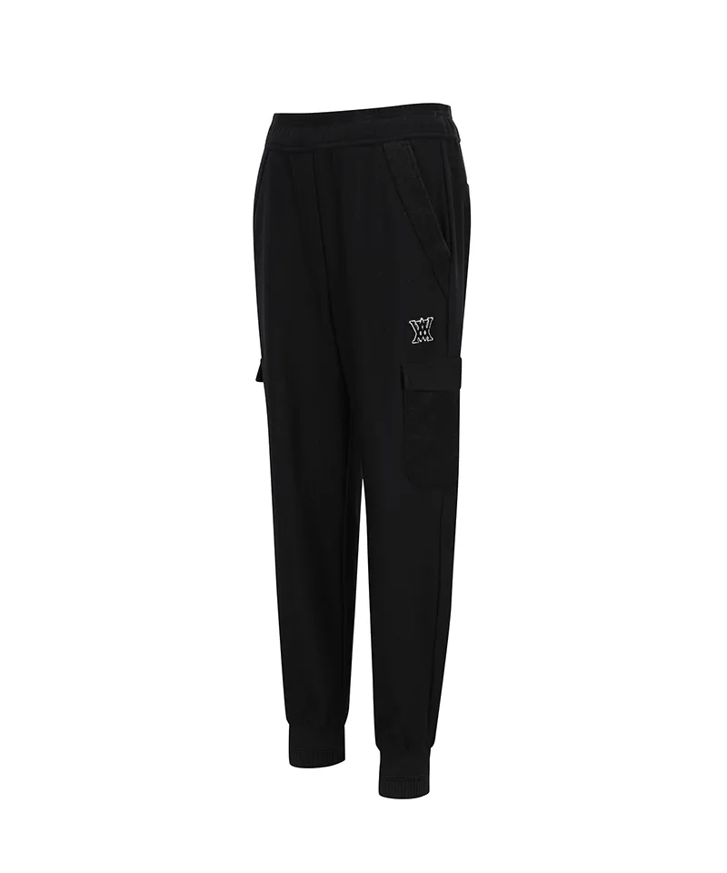 ANEW Golf Women Fleece Mix Set UP Jogger L/PT - Black