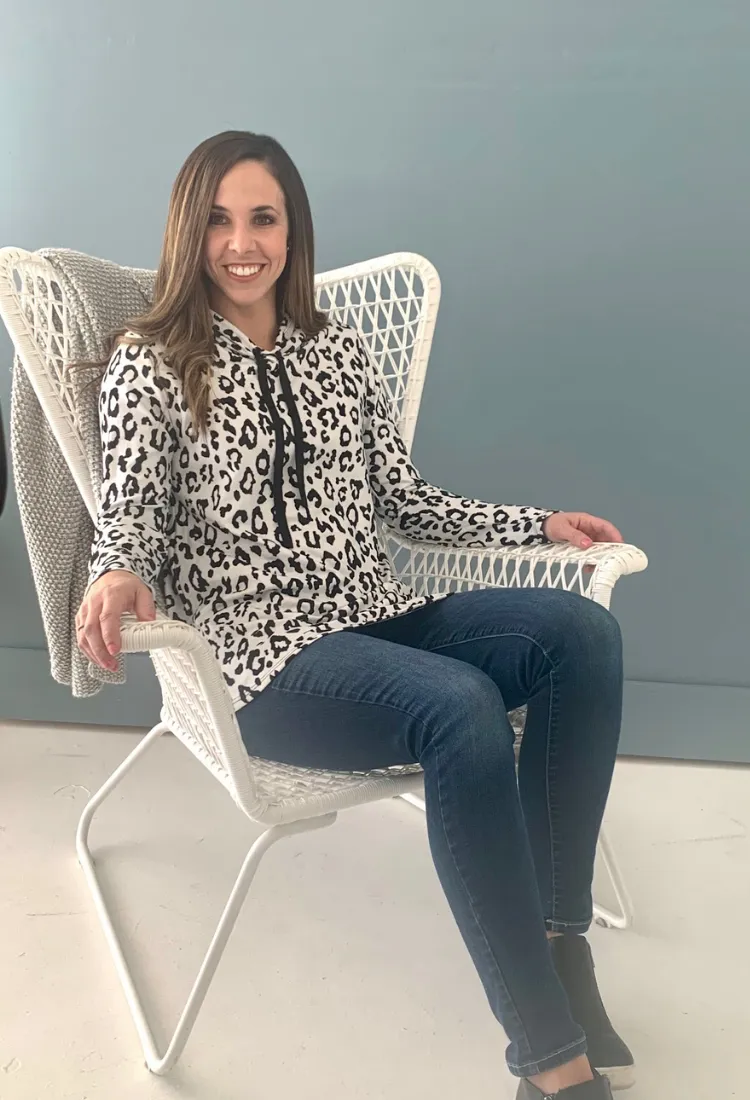 Animal Print Hoodie-2 Colors