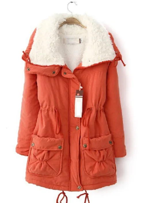Autumn Winter Jacket Coat Women Parka Woman Clothes Solid Long Jacket Slim Plus Size Women's Winter Jackets And Coats