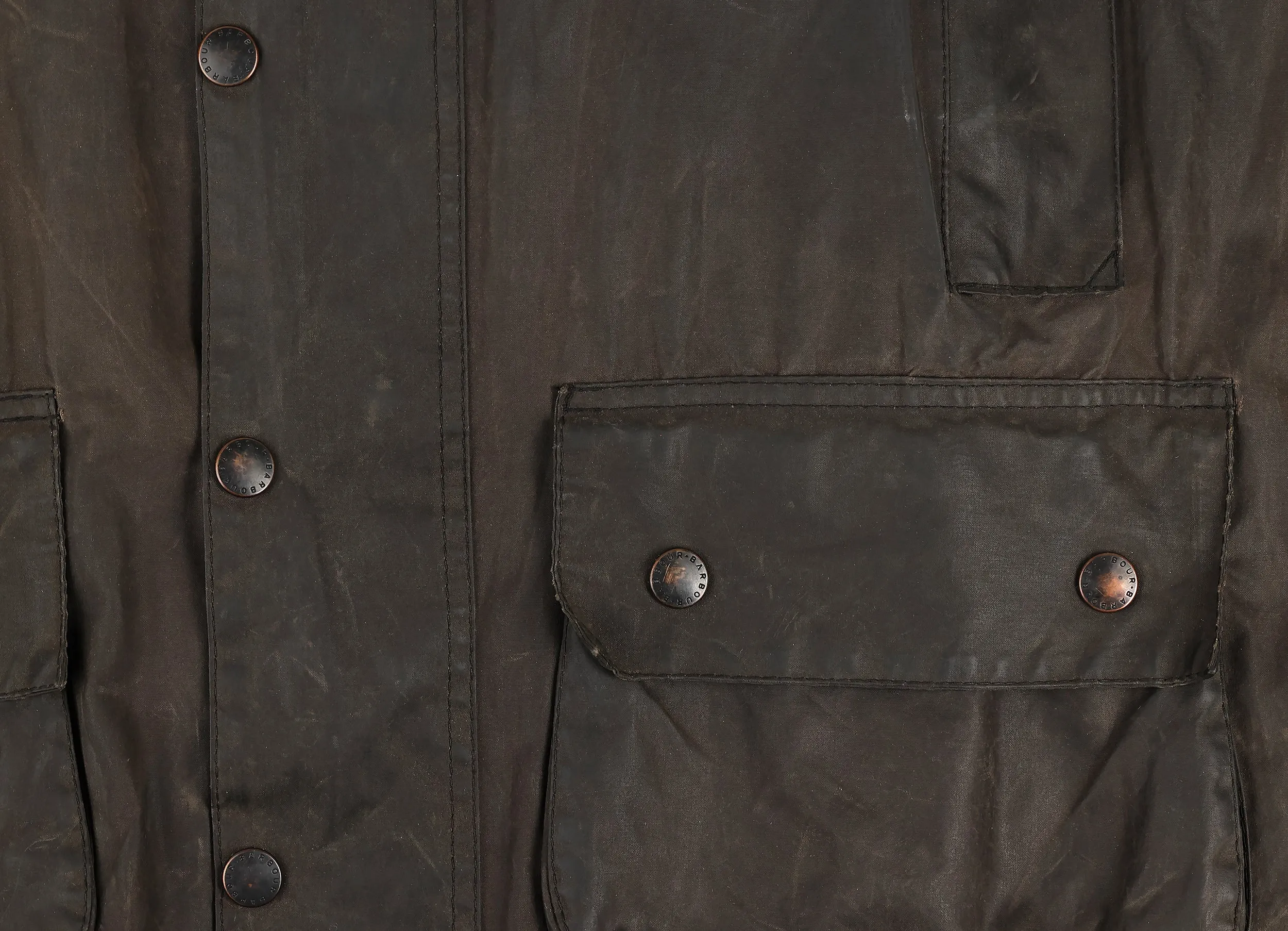 Barbour Beaufort Wax Jacket - Green - M