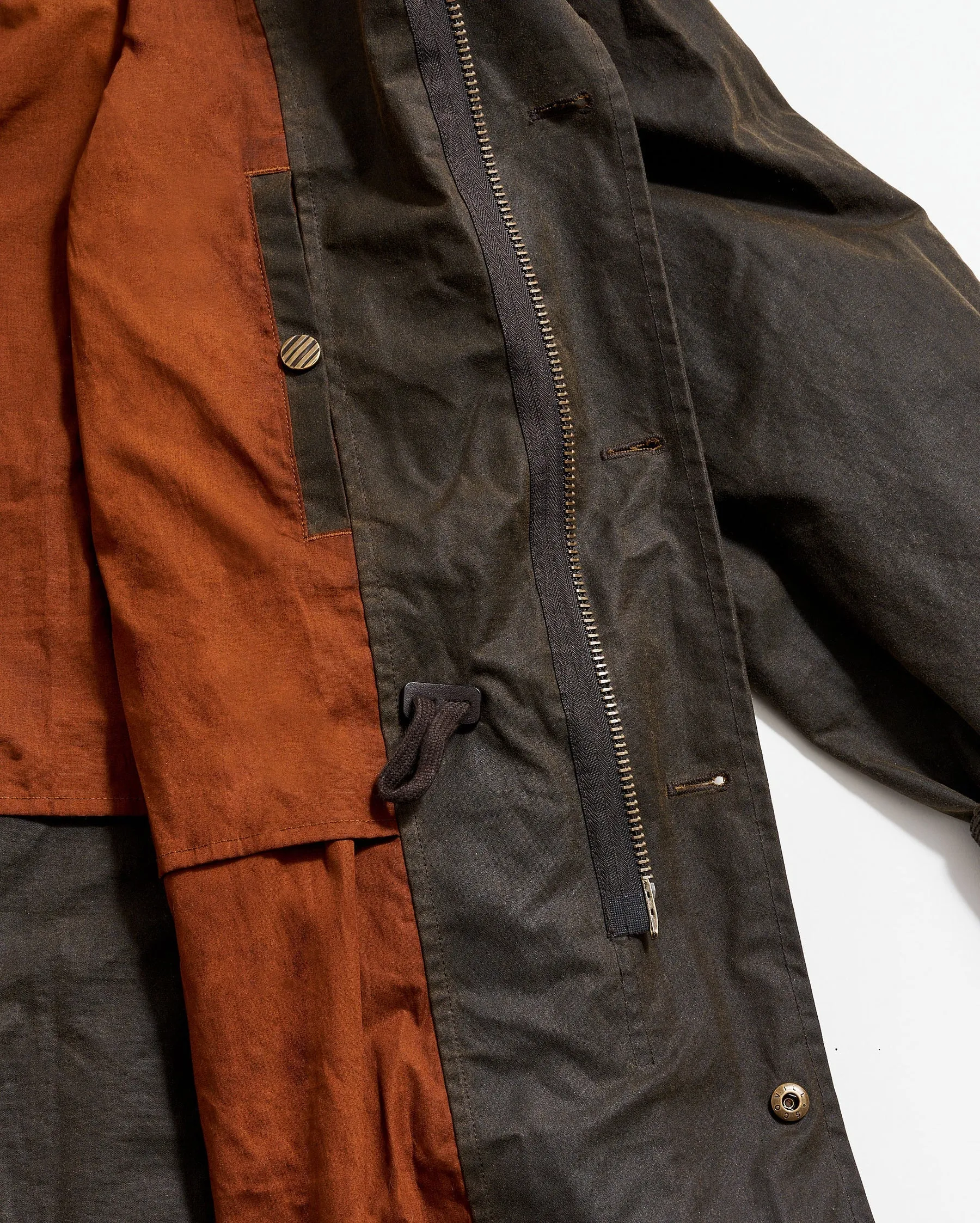 BILLY REID Rain Parka | Olive
