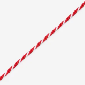 Blazer Cord - Red/White Twist