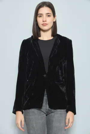 Blazer Negro Zara Talla S