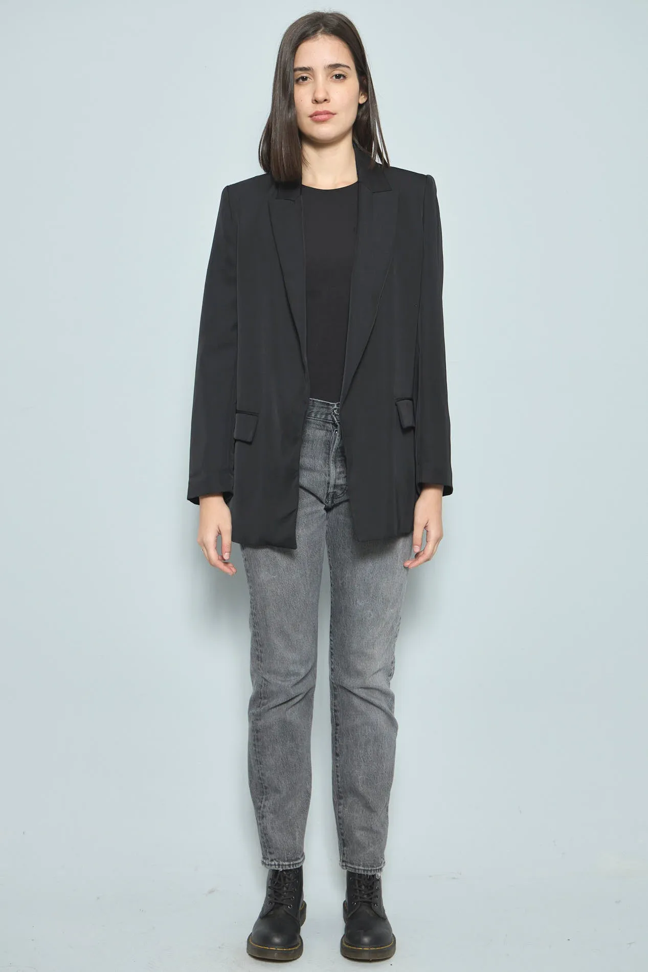 Blazer Negro Zara Talla S