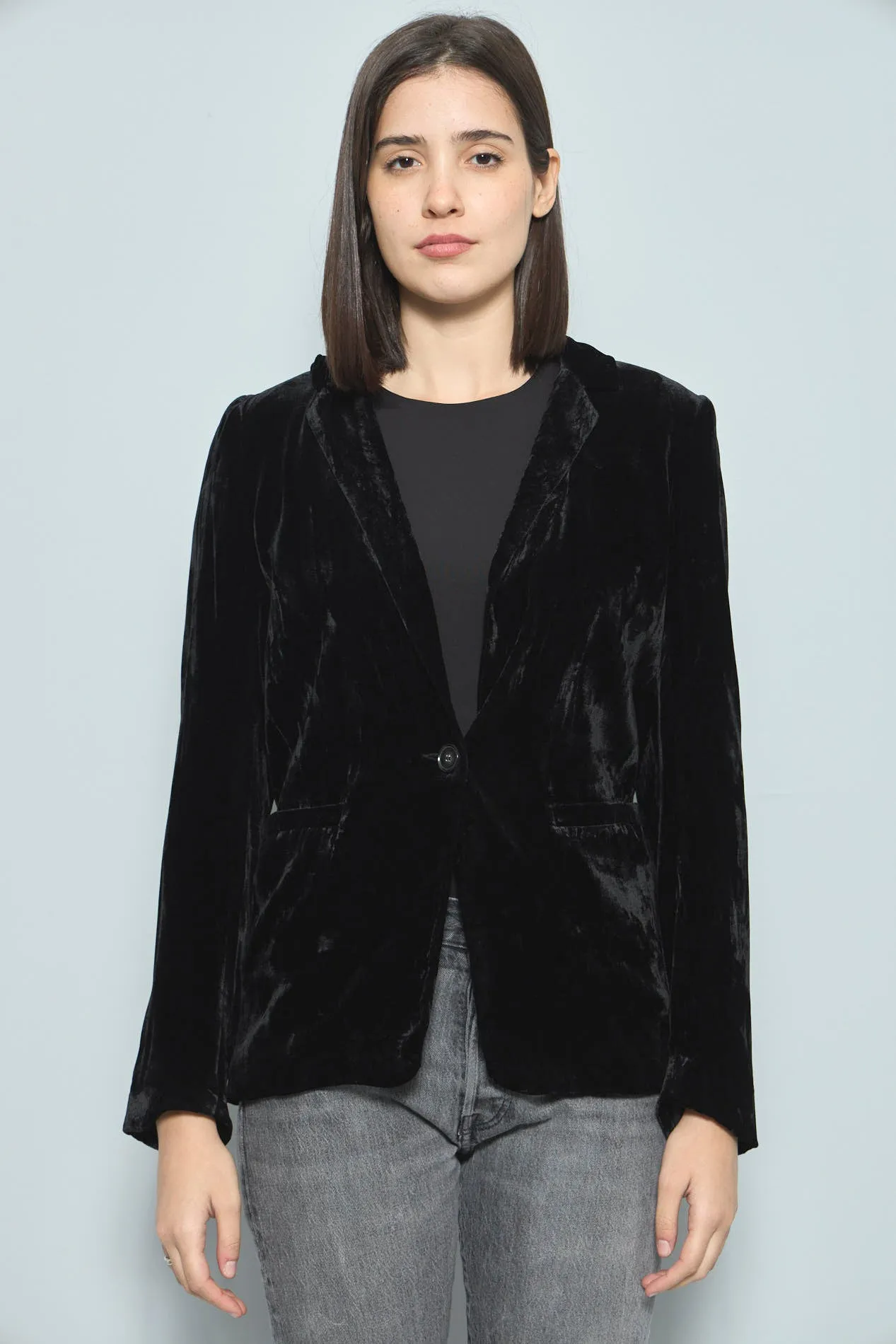 Blazer Negro Zara Talla S