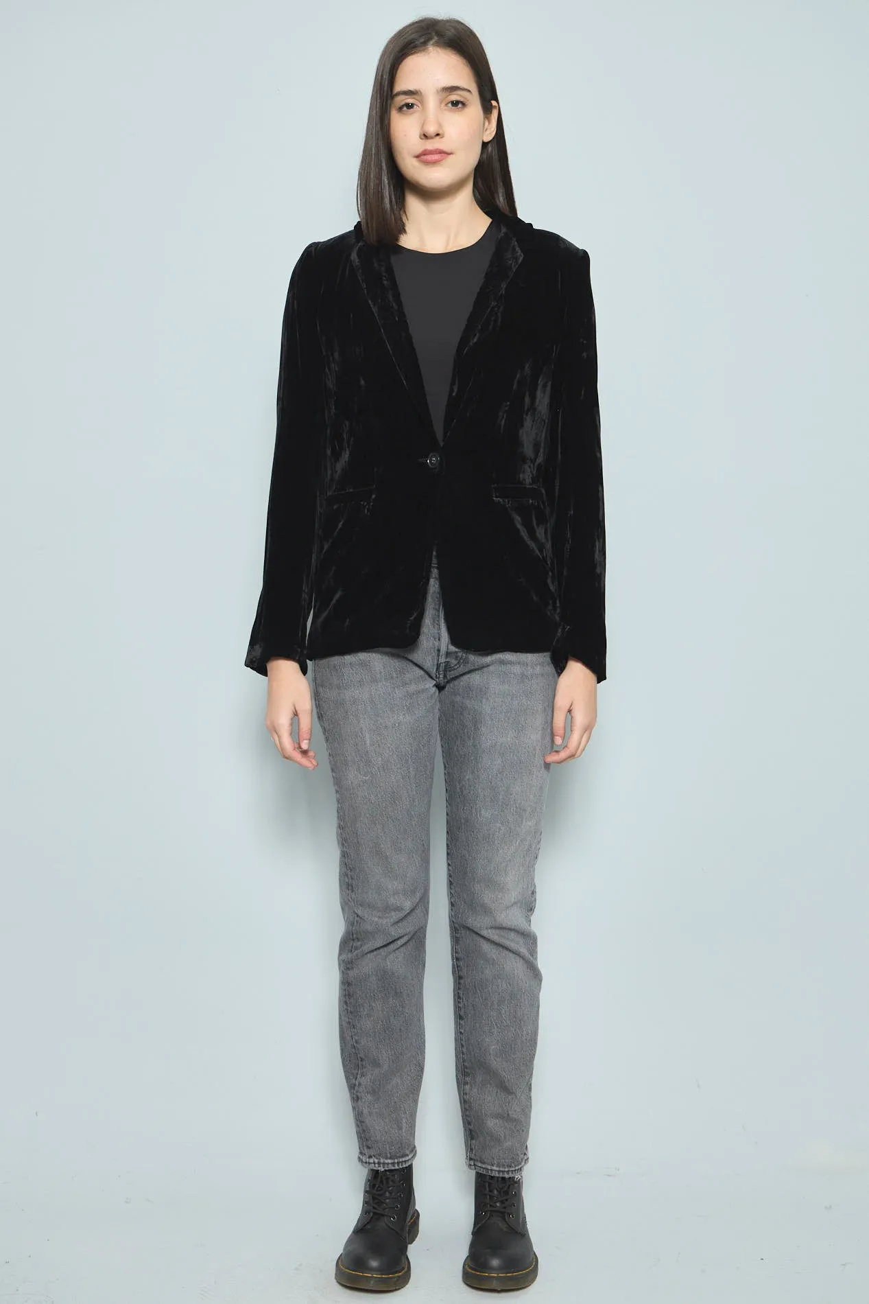 Blazer Negro Zara Talla S
