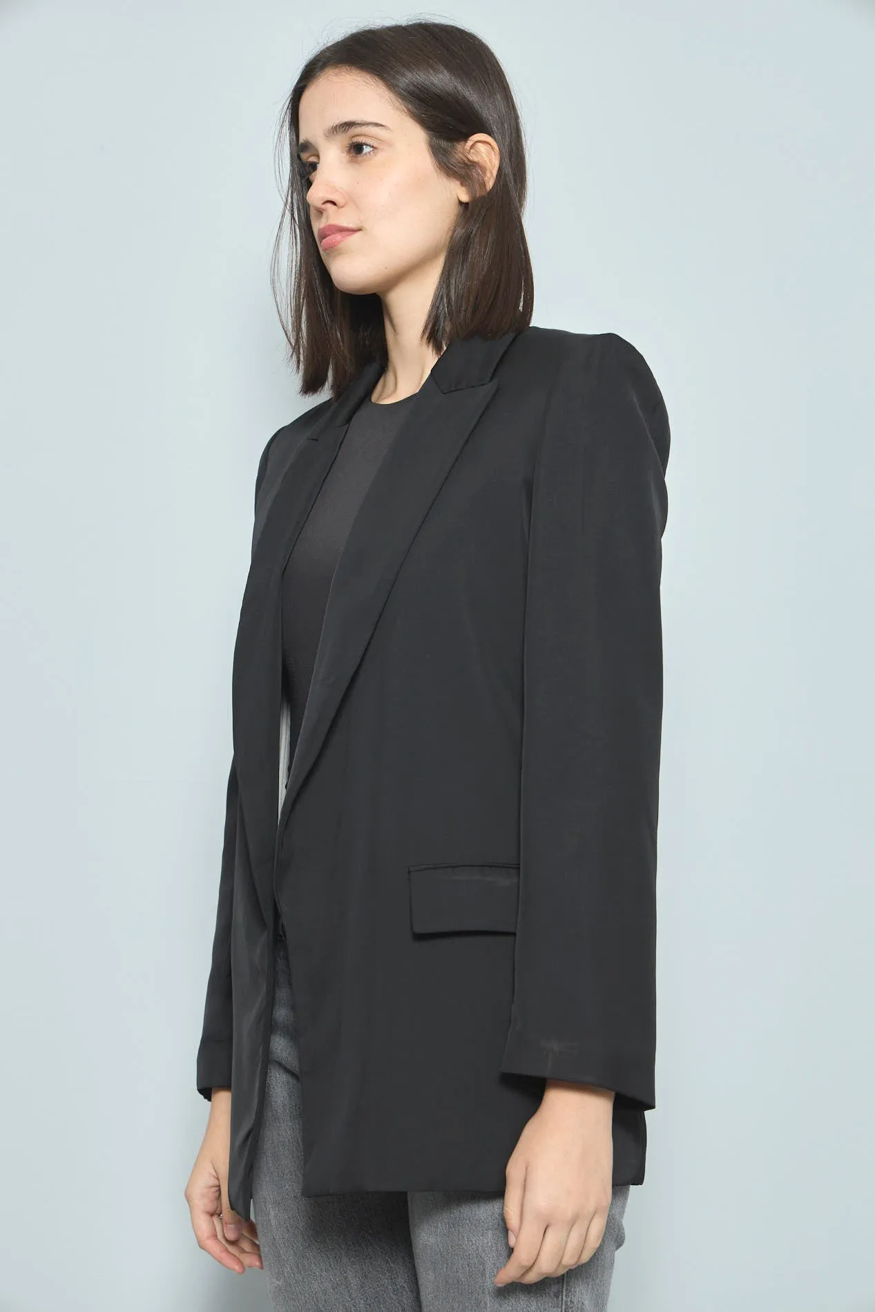 Blazer Negro Zara Talla S