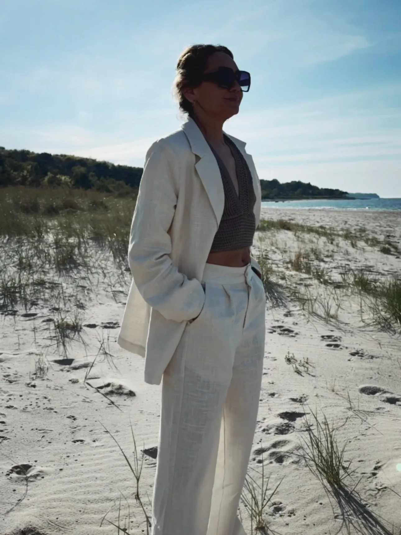 BLAZER - OFF WHITE