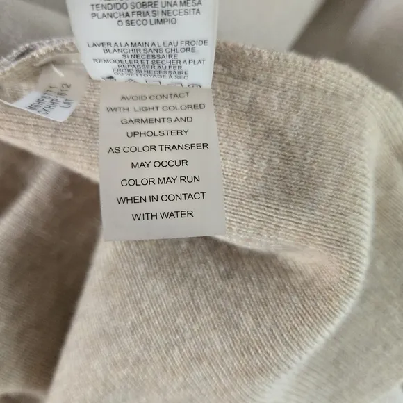 CALVIN KLEIN Cream Faux Suede Sleeveless Blazer Vest One Size
