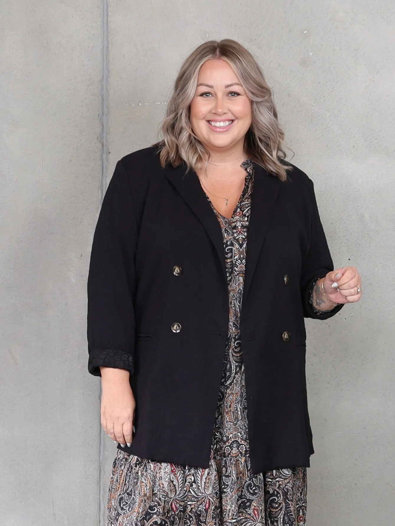 Cameron Blazer - Black
