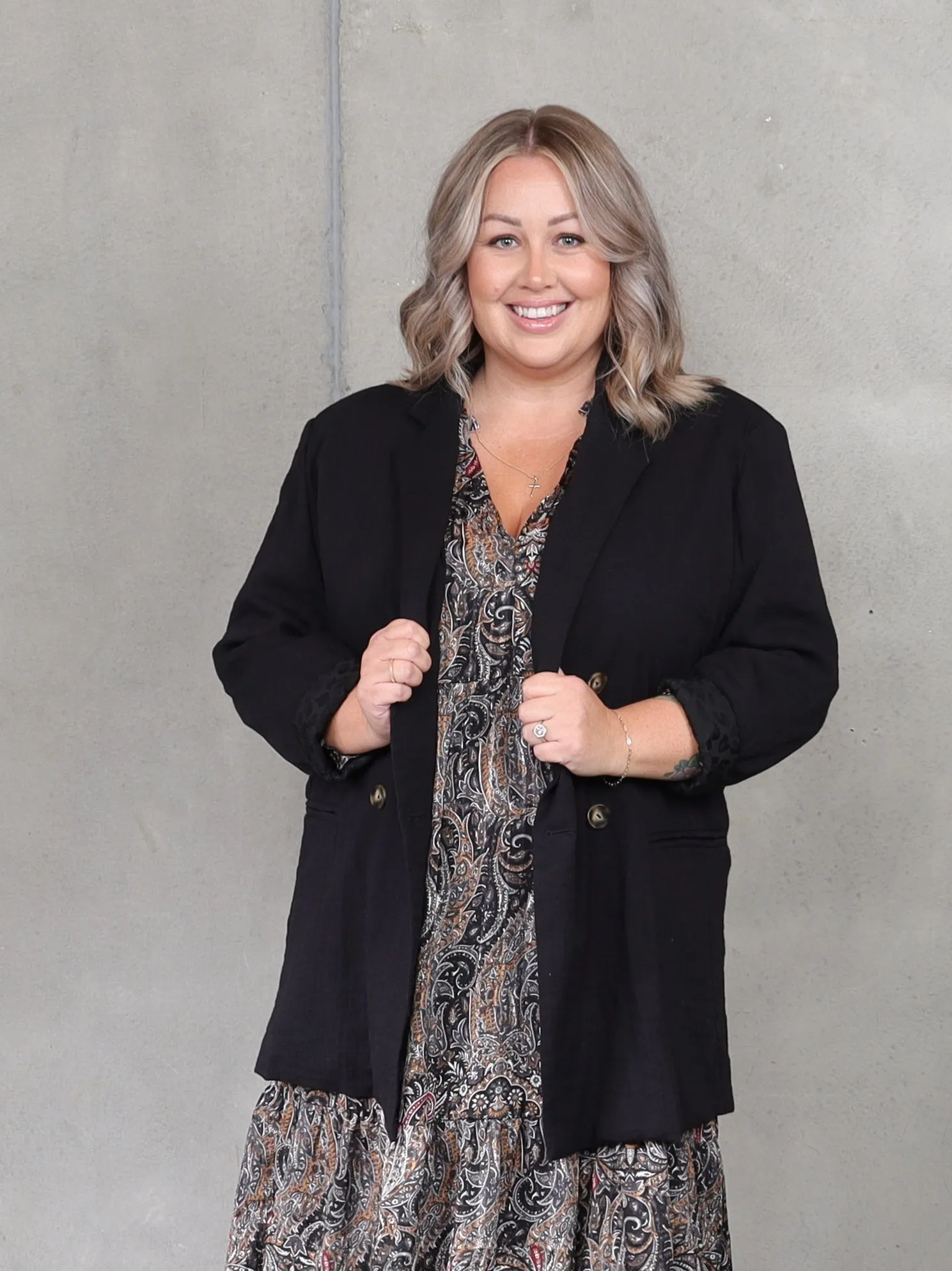 Cameron Blazer - Black