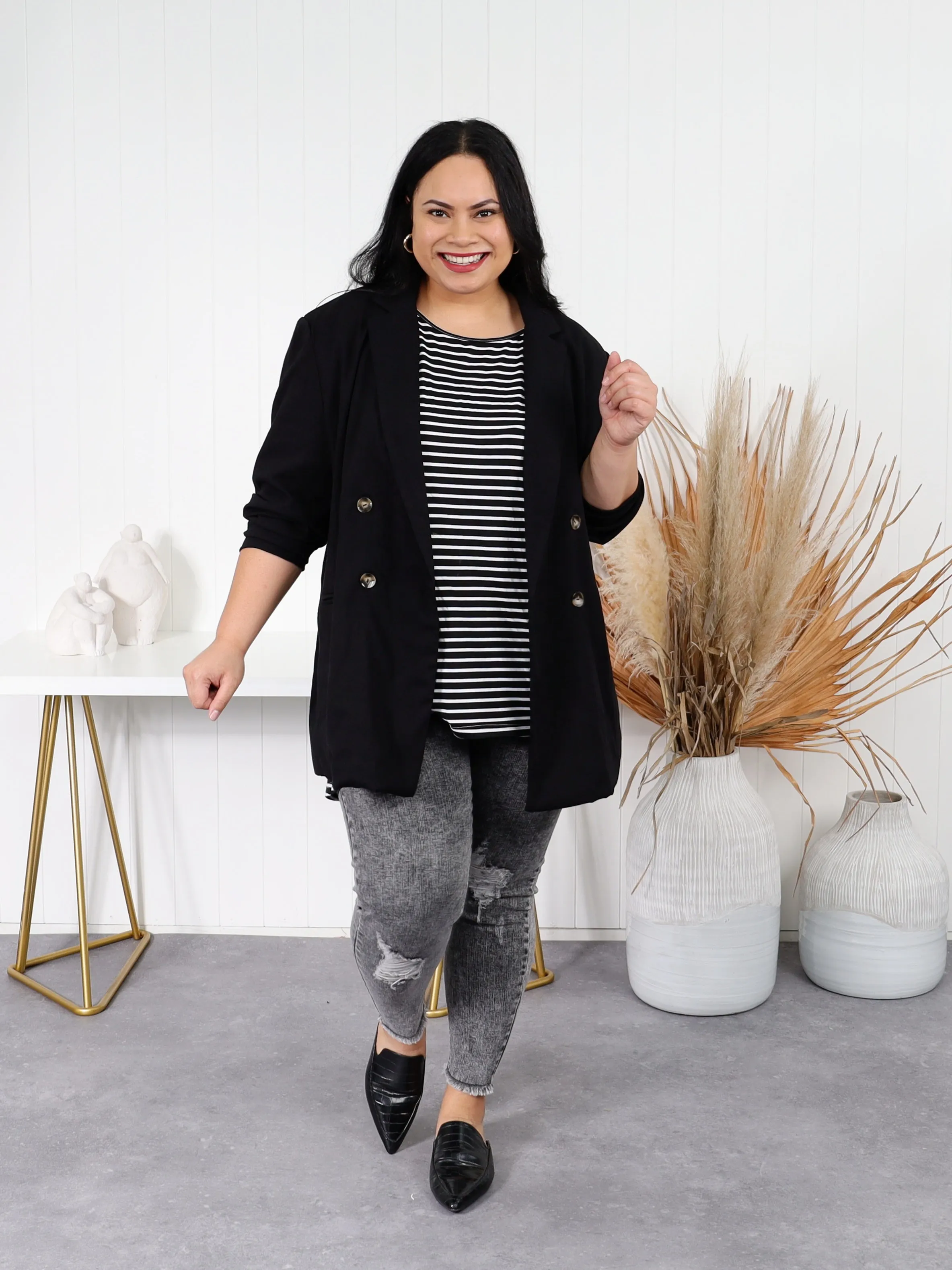 Cameron Blazer - Black