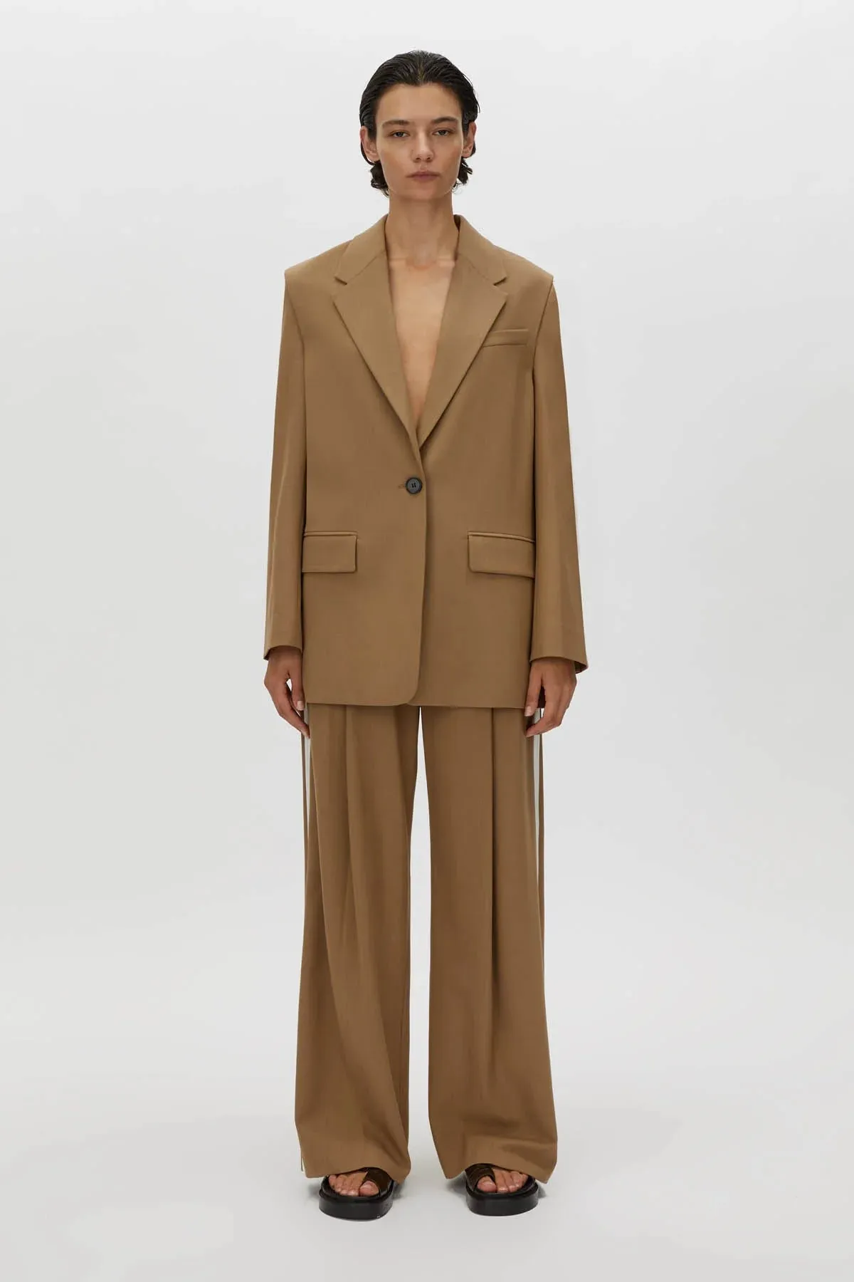 Camilla and Marc Balsam Blazer in Camel