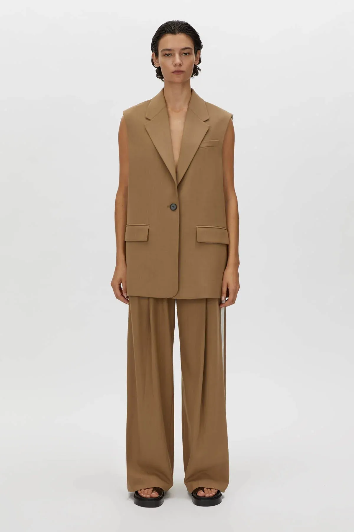 Camilla and Marc Balsam Blazer in Camel