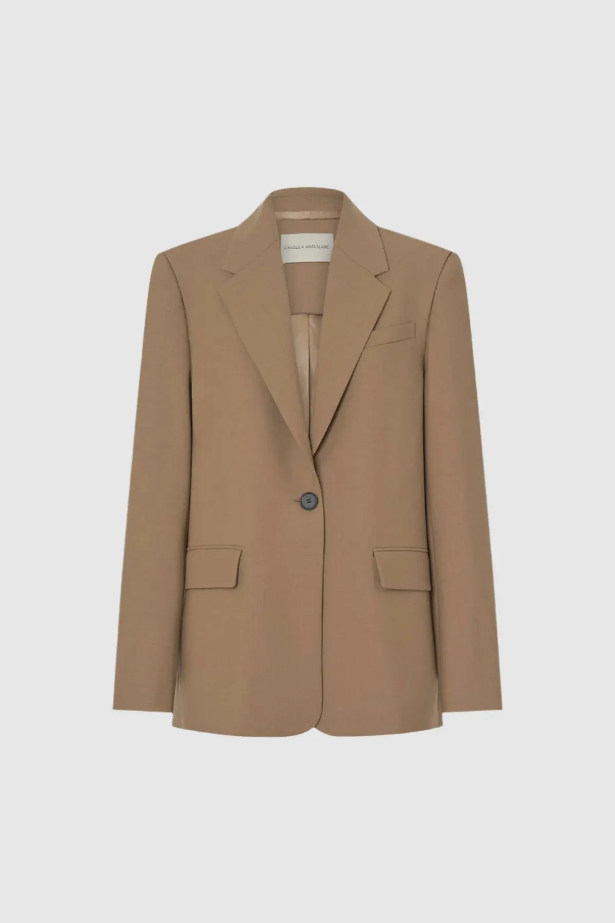 Camilla and Marc Balsam Blazer in Camel