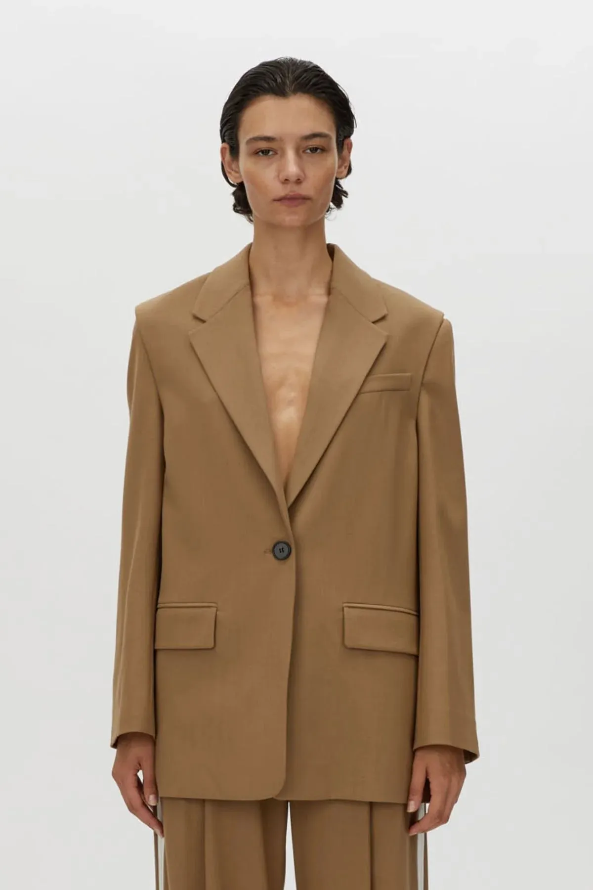 Camilla and Marc Balsam Blazer in Camel