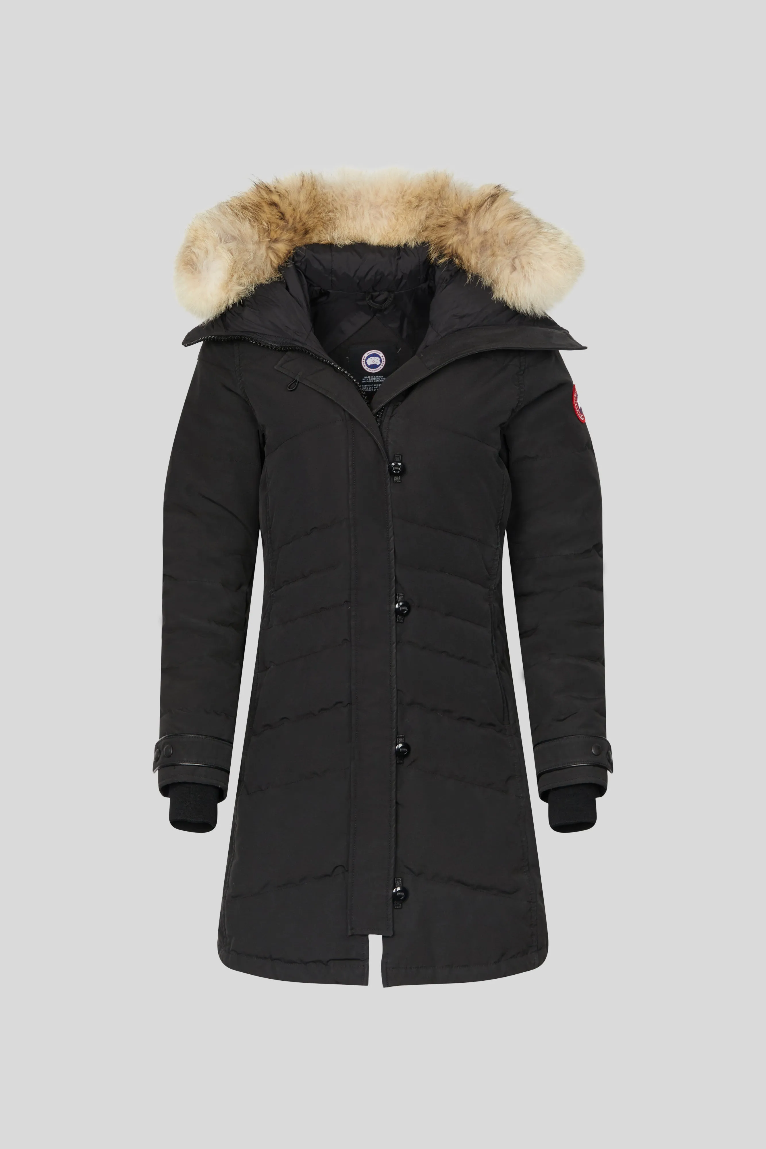 CANADA GOOSE LORETTE COYOTE FUR TRIM DOWN COAT