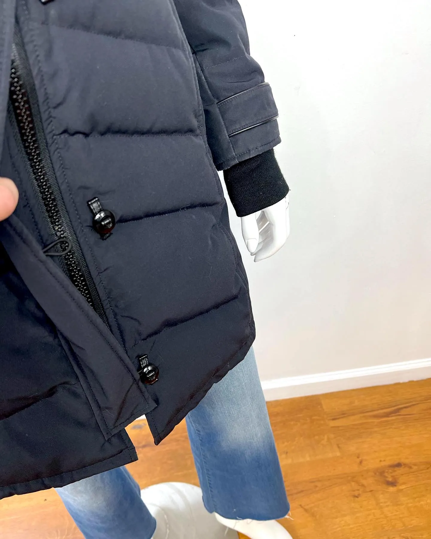 CANADA GOOSE LORETTE COYOTE FUR TRIM DOWN COAT