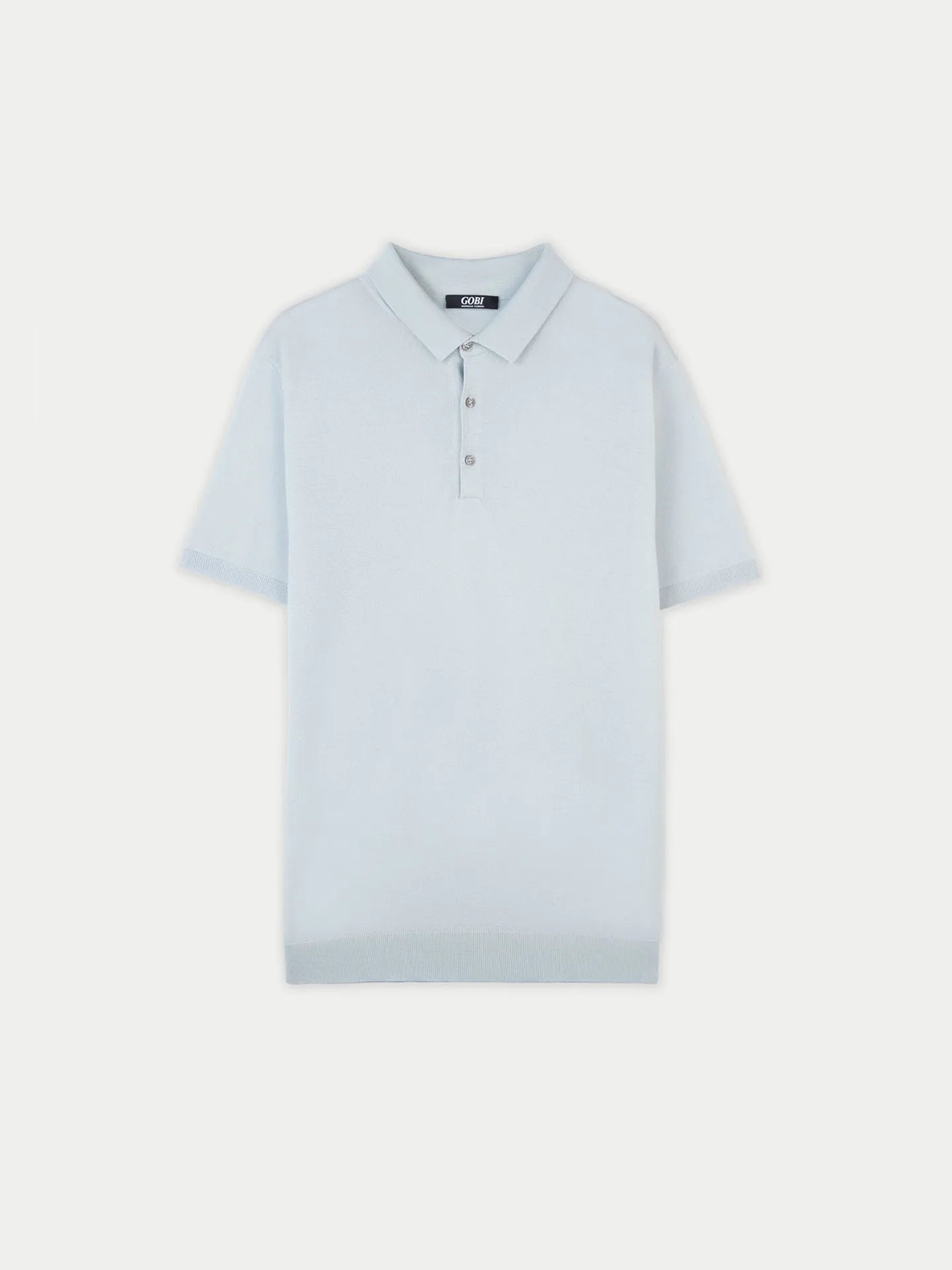 Cashmere Silk Polo Shirt