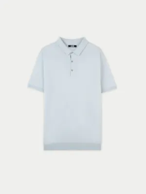 Cashmere Silk Polo Shirt