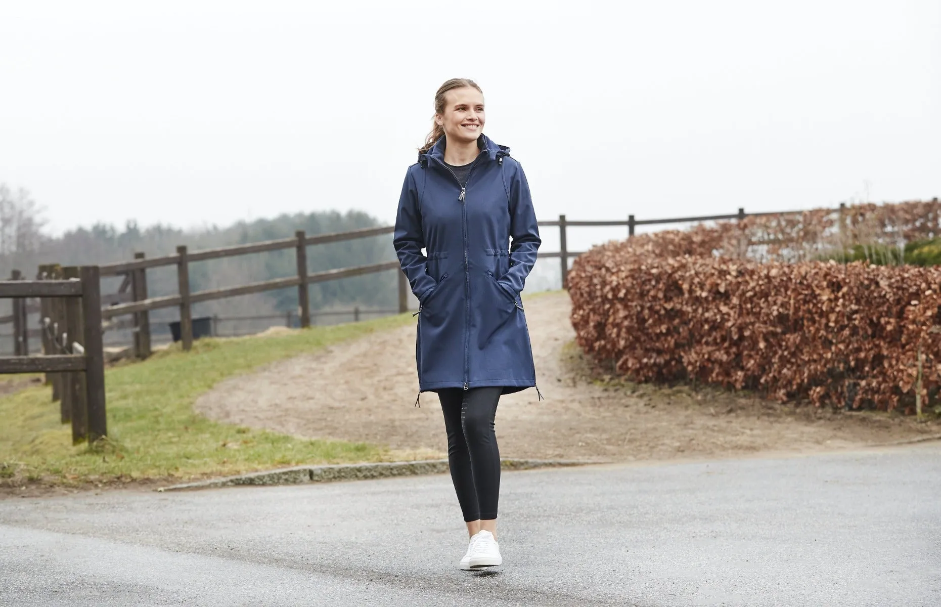 Catago Ladies Abby Long Softshell Jacket