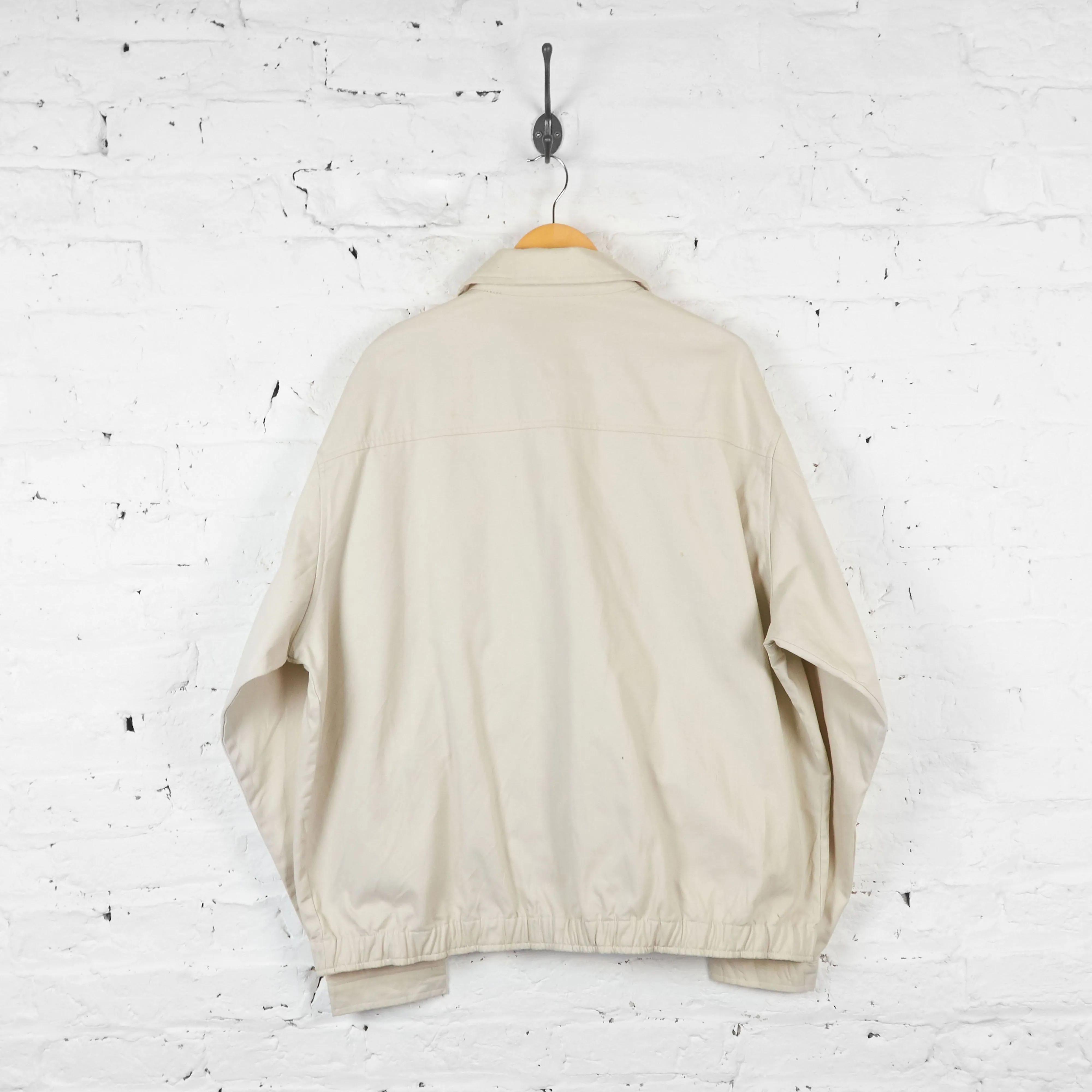 Chaps Harrington Jacket - Beige - XL