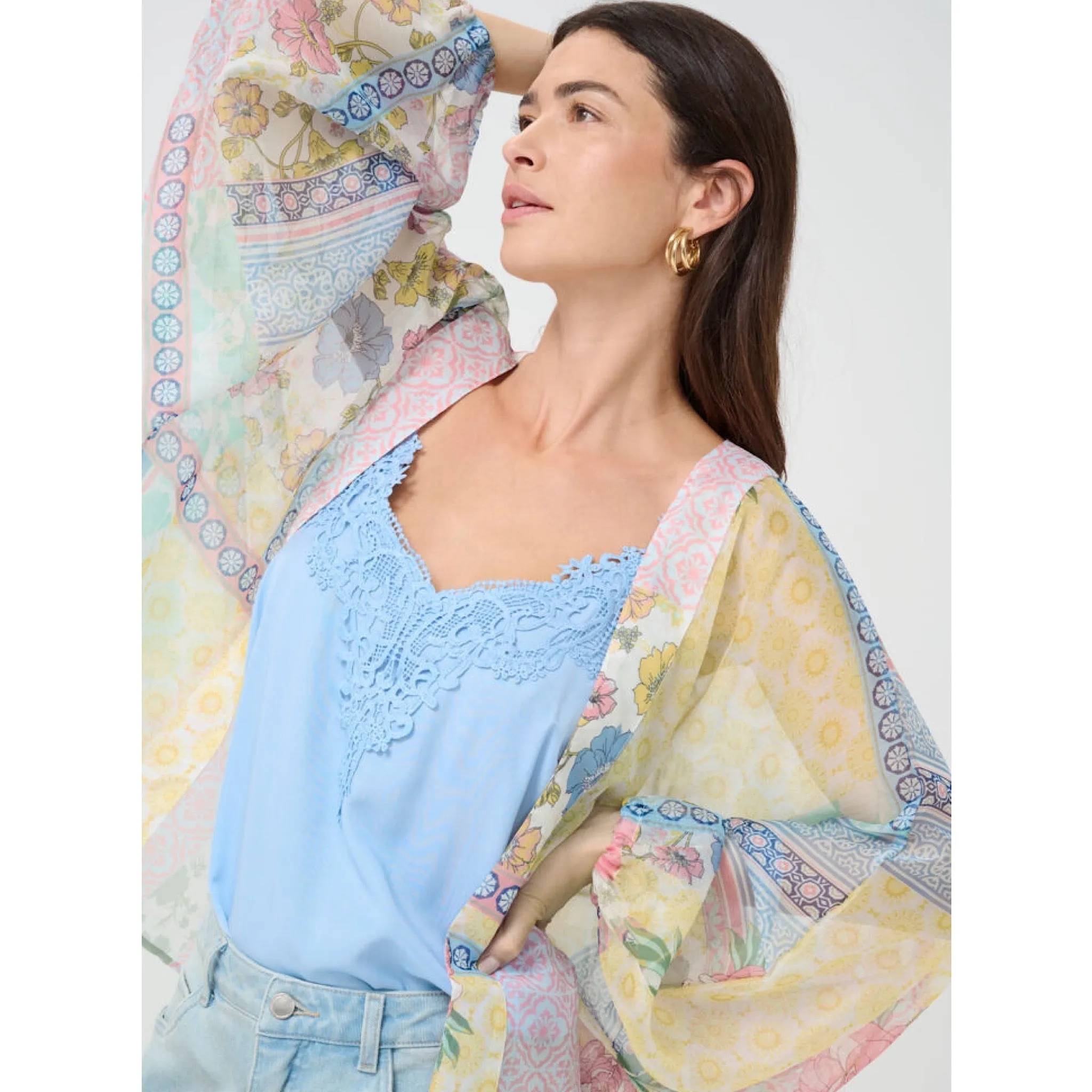 Cream Daze Kimono