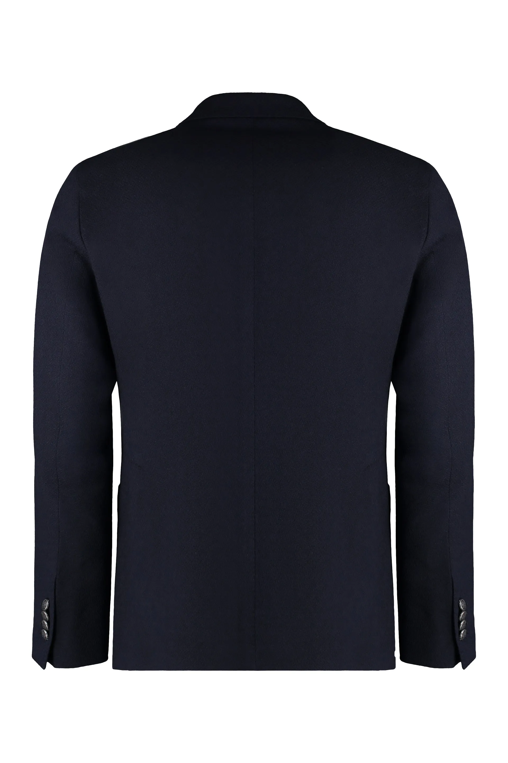 Double-breasted virgin wool jacket