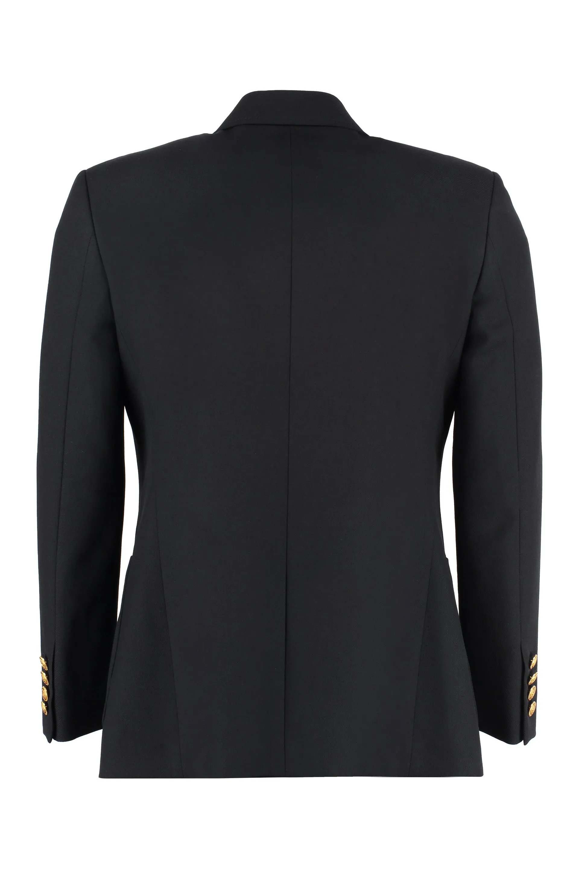 Double-breasted wool jacket