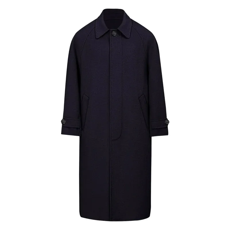 Double-Sided Wool Overcoat