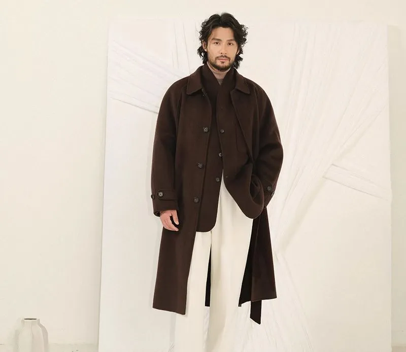 Double-Sided Wool Overcoat