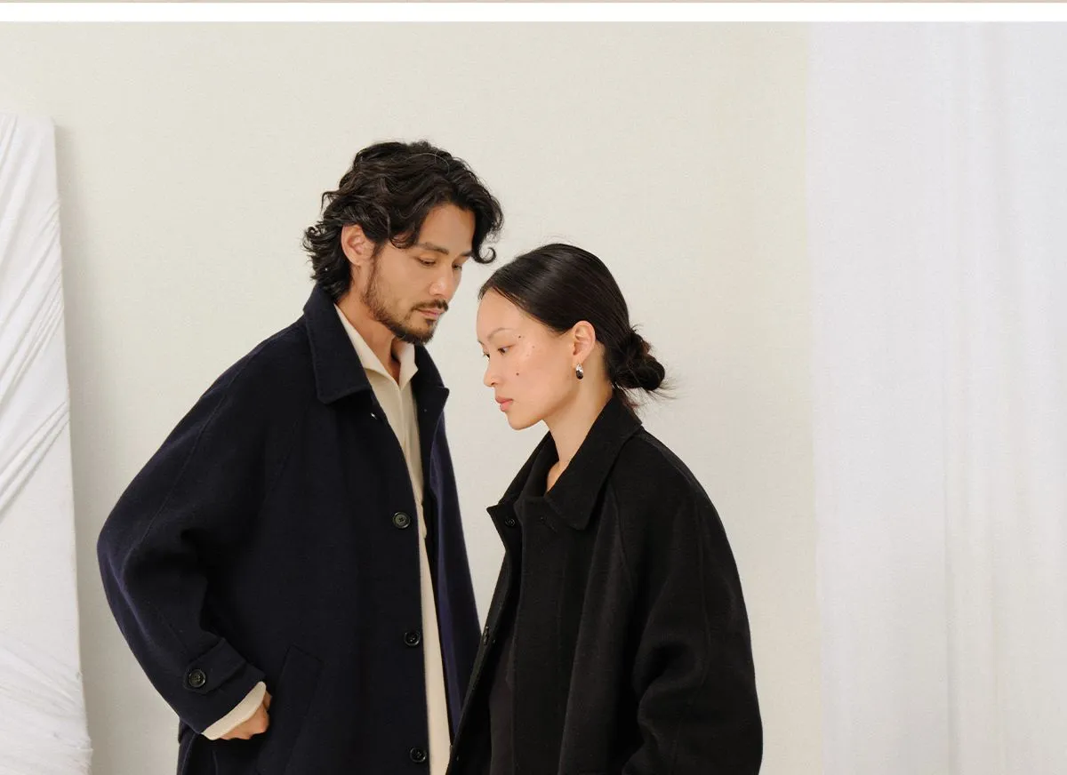 Double-Sided Wool Overcoat