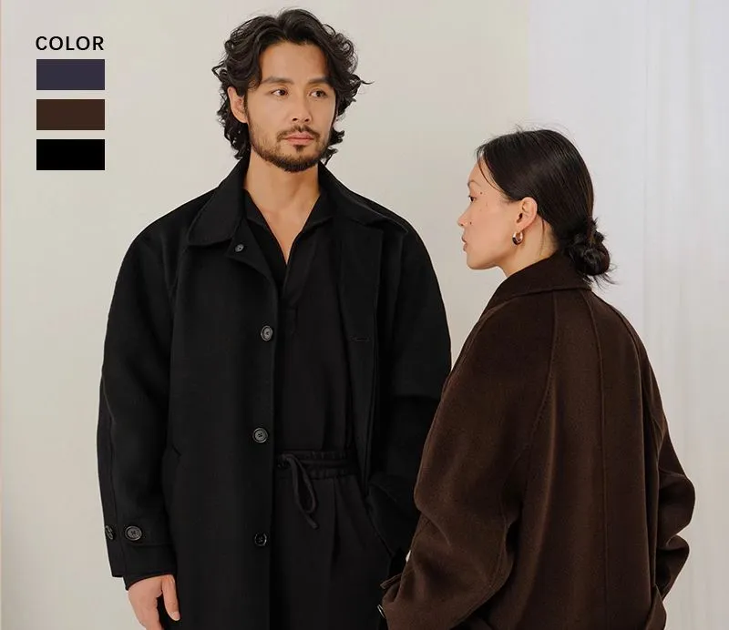 Double-Sided Wool Overcoat