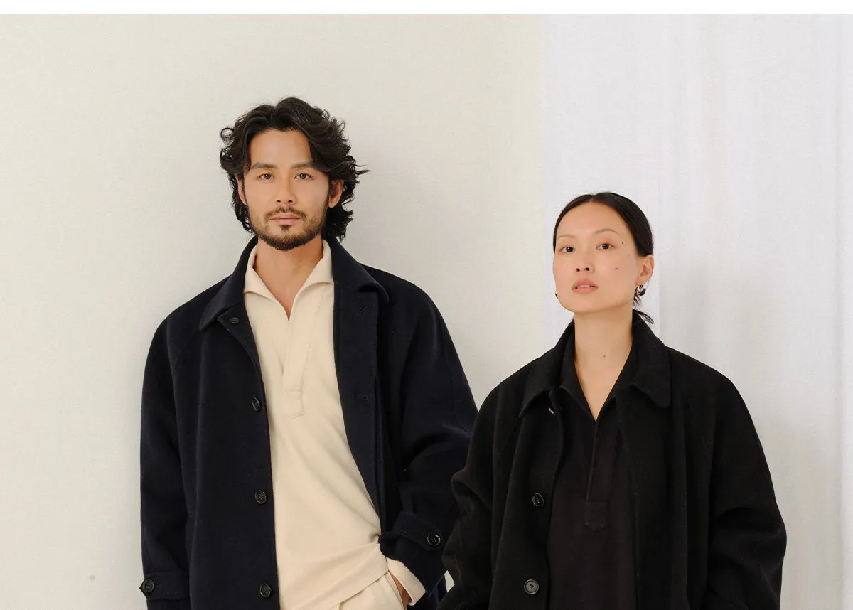 Double-Sided Wool Overcoat