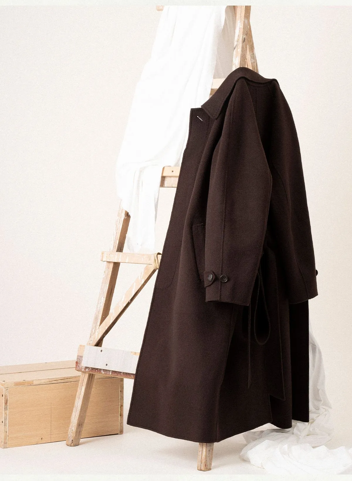 Double-Sided Wool Overcoat