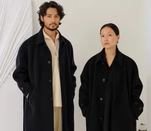 Double-Sided Wool Overcoat
