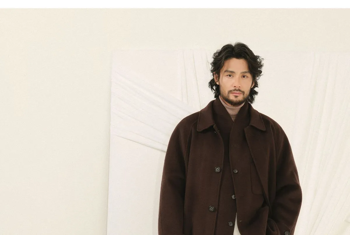 Double-Sided Wool Overcoat