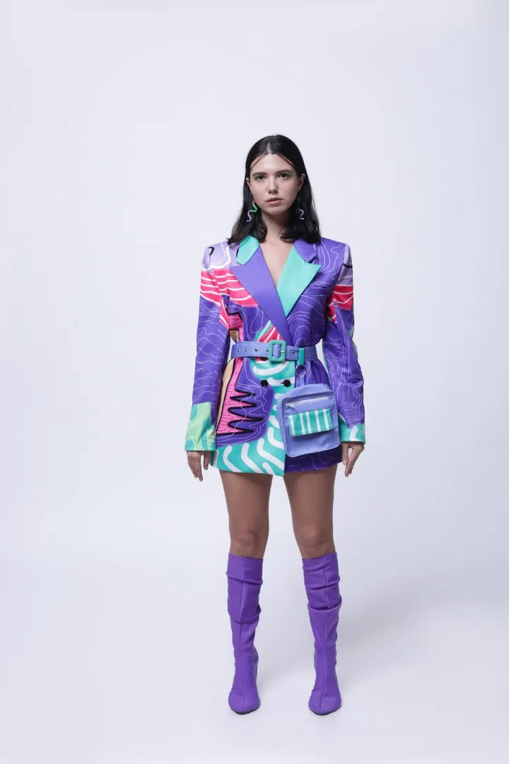 Drunk Rhino Blazer Dress