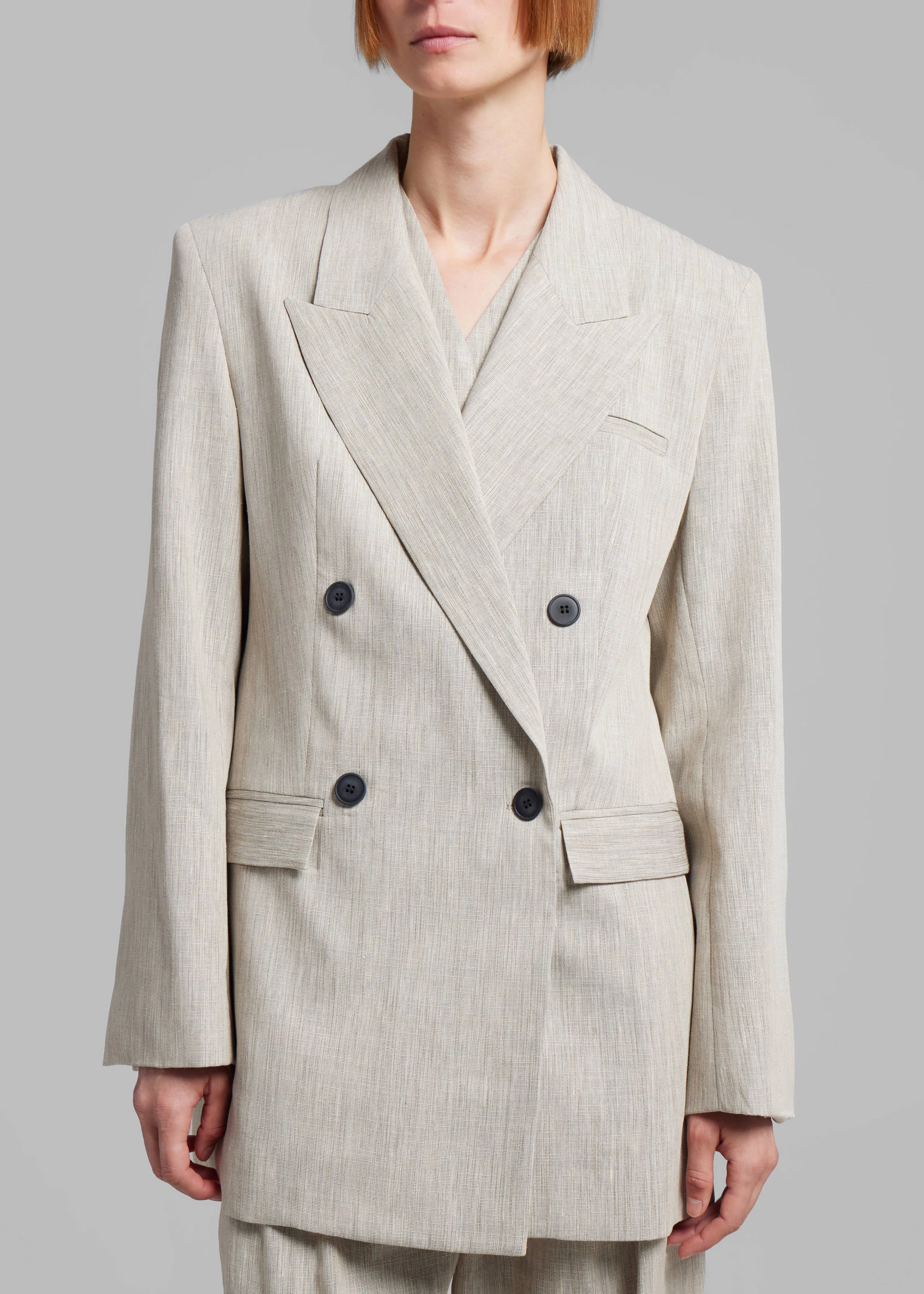 Esse Studios Bode Double Blazer - Asha Linen