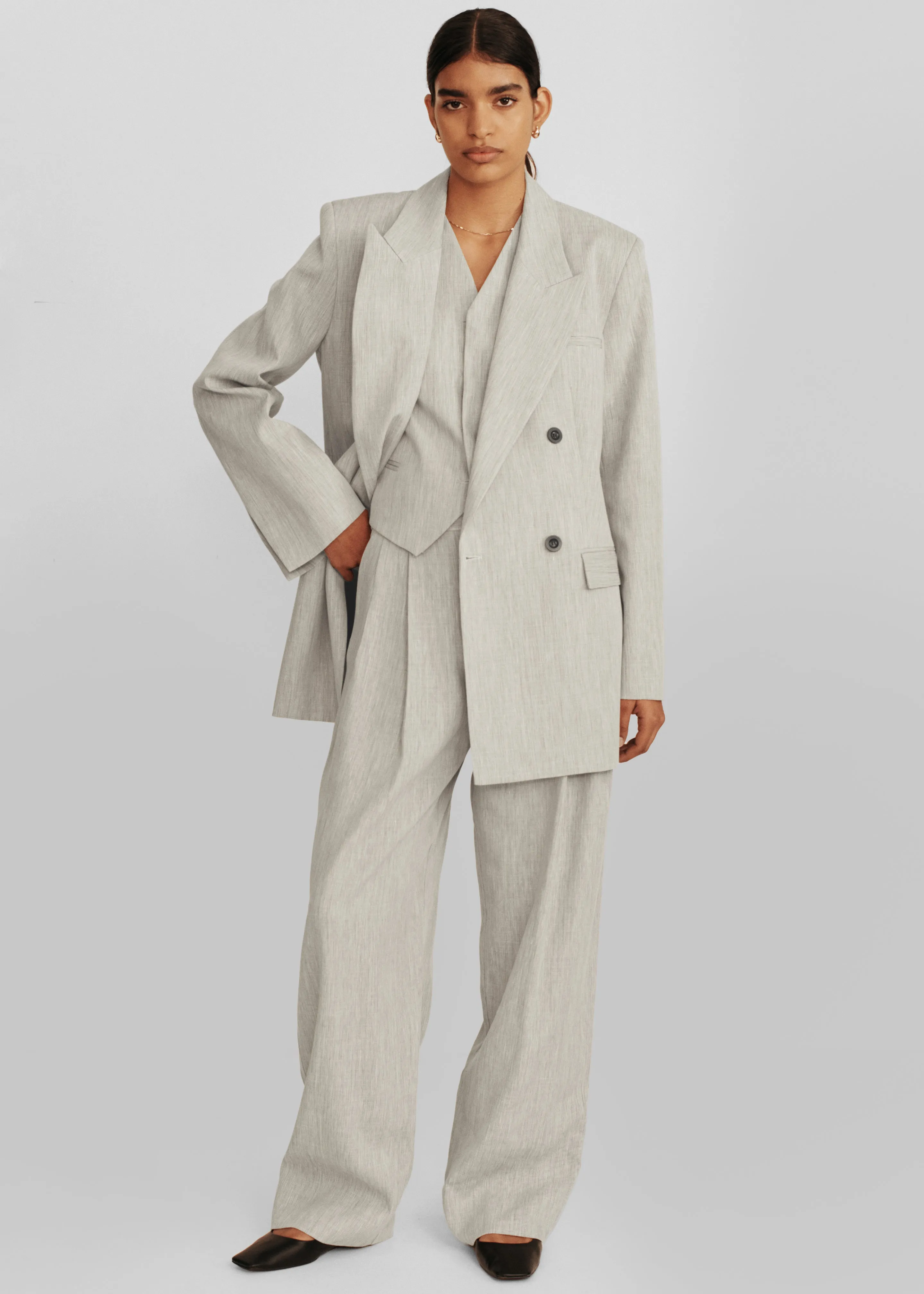 Esse Studios Bode Double Blazer - Asha Linen