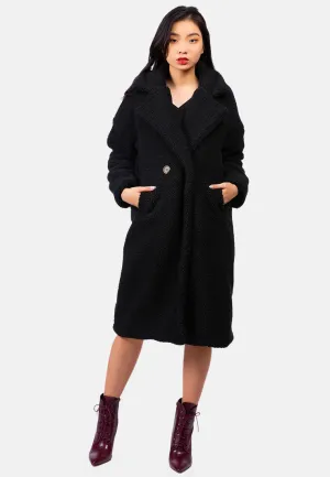 Faux Shearling Teddy Overcoat