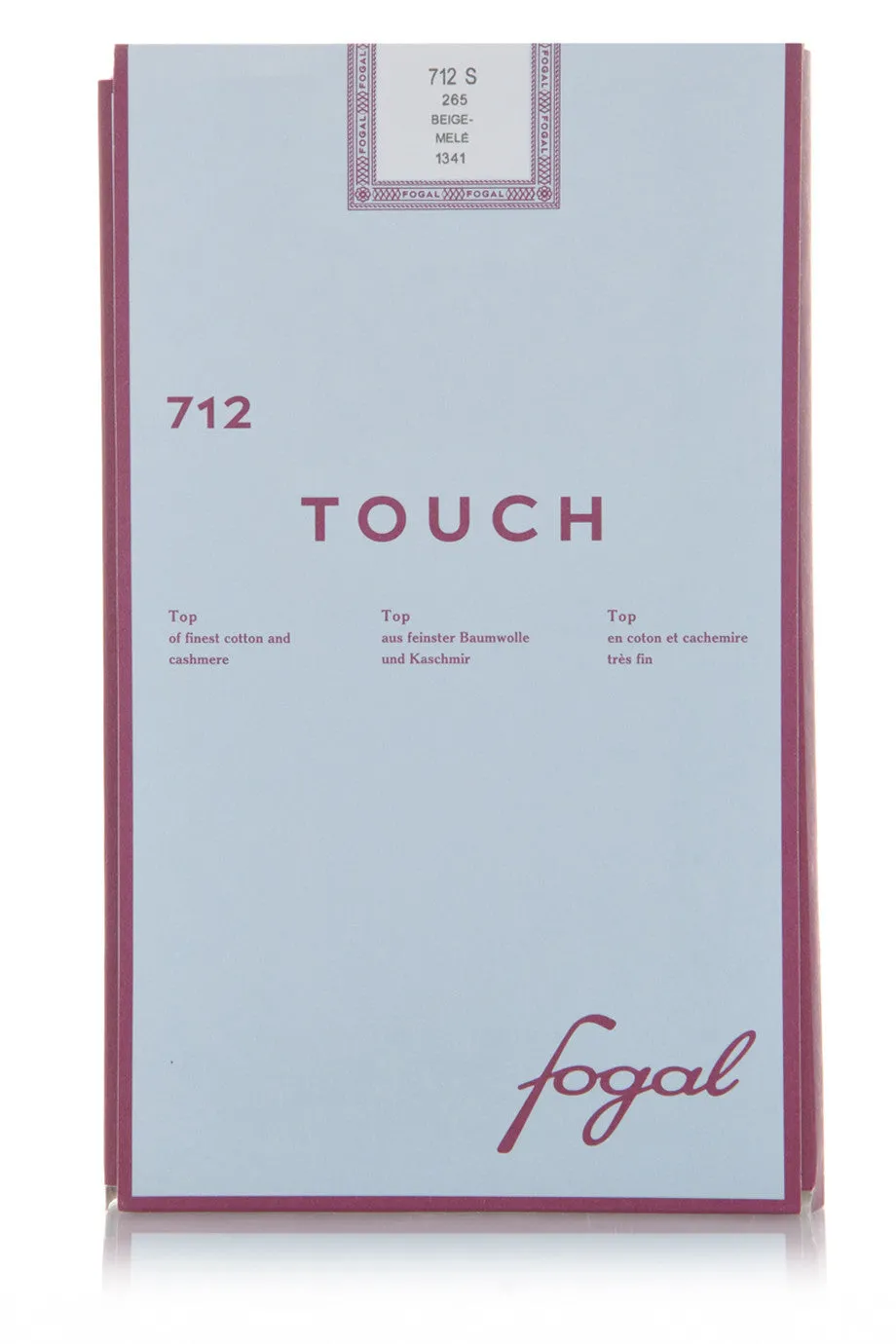 FOGAL 712 TOUCH Μπεζ Τοπ Κασμίρ