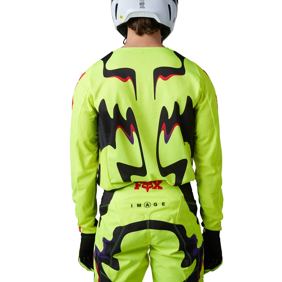 Fox - 2023 180 Kozmik Flo Yellow Jersey
