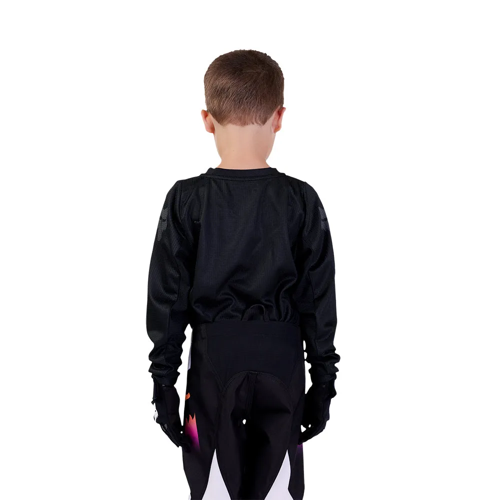 FOX KIDS 180 BLACKOUT JERSEY [BLACK/BLACK]