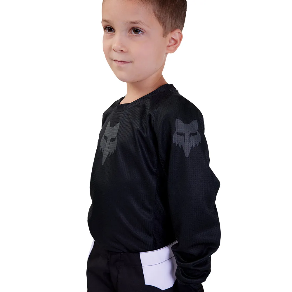 FOX KIDS 180 BLACKOUT JERSEY [BLACK/BLACK]