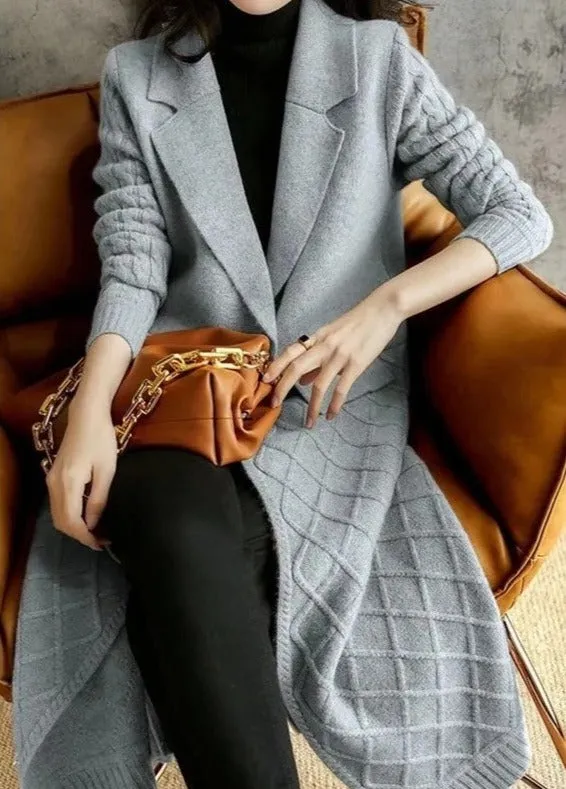 Friede - Lange Strickjacke