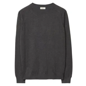 GANT Men's Cobblestone Melange Cotton Cashmere Crew 81348 Size M $175 NWT